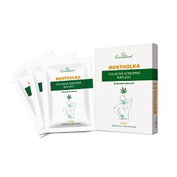 Obrázek pro produkt Cannaderm Mentholka Chladivá konopná náplast 3 ks