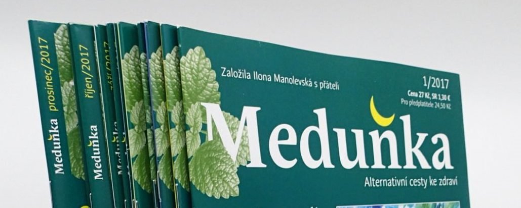 Priessnitzovy léčivé zábaly v časopise Meduňka