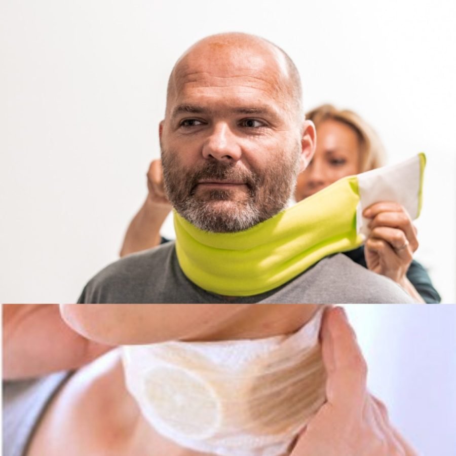 Priessnitzový zábal s Citrónovým obkladem