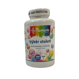 Mamavis Výběr století - multivitamíny s minerály 180 tablet