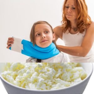 Priessnitzův zábal na krk pro děti Mamavis